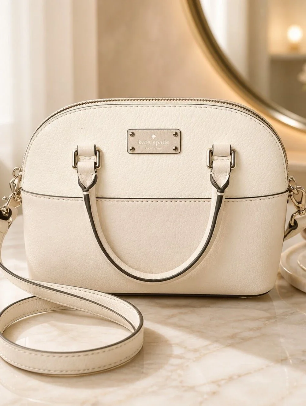 Kate Spade New York Grove Street Carli leather satchel